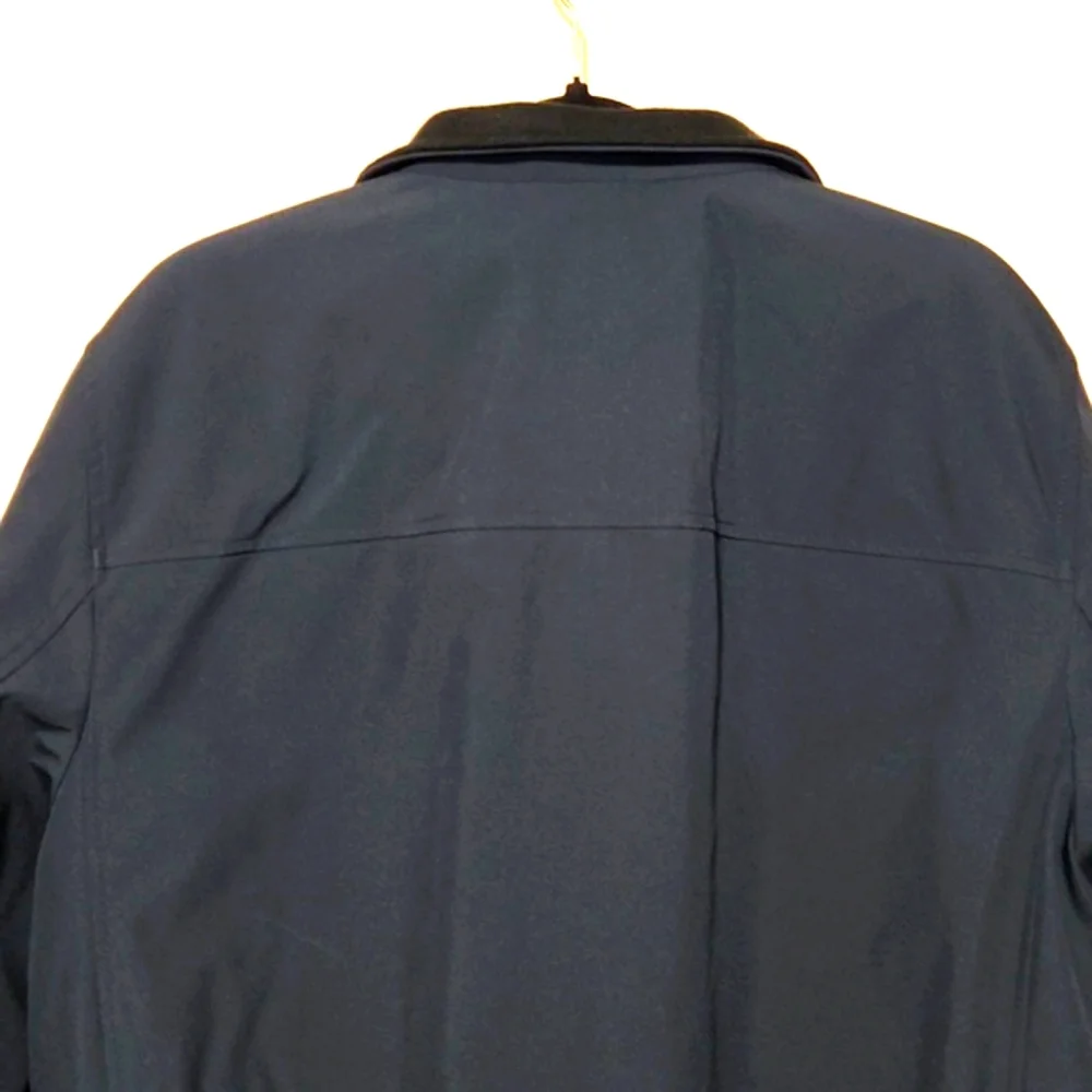 NWT! Calvin Klein Infinite Stretch Water Resistant Bomber Jacket Blue Medium - Picture 14 of 16